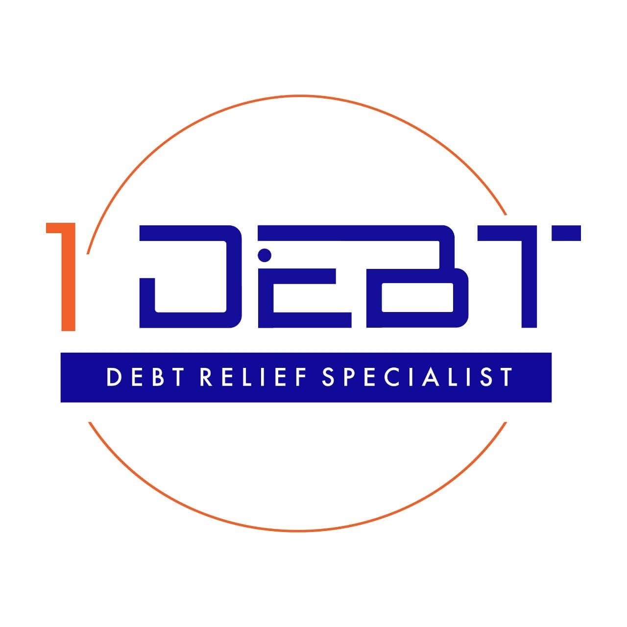1 Debt – Debt Relief Specialist Logo